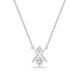FCVD133_00 "2" Diamond Necklace