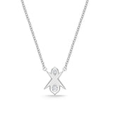 FCVD133_00 "2" Diamond Necklace