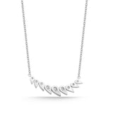 FCVD139_00 "9" Diamond Necklace