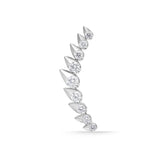 FXVD139_00 "9" Diamond Earring