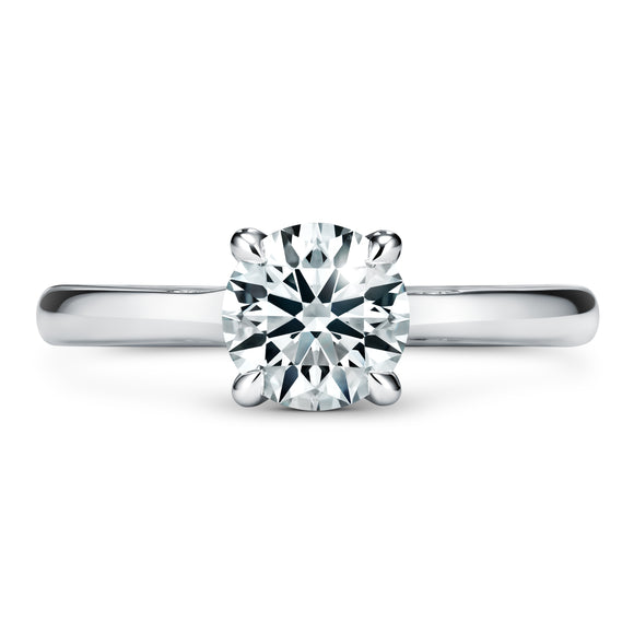 UU2639 Vela Solitaire Ring with Diamond Gallery