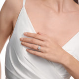 UU2641 Vela Halo Ring with Diamond Band
