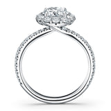 UU2641 Vela Halo Ring with Diamond Band