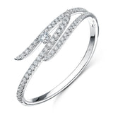 UU2780 Vela Triple Row Pavé Bangle