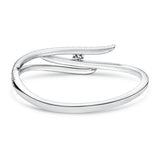 UU2780 Vela Triple Row Pavé Bangle