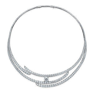 UU2781 Vela French Cut Pavé Collar