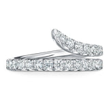 UU2782 Vela Double Row Pavé Ring