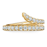 UU2782 Vela Double Row Pavé Ring