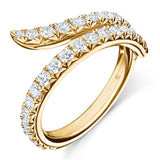 UU2782 Vela Double Row Pavé Ring