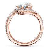 UU2785 Vela Bypass Cocktail Ring