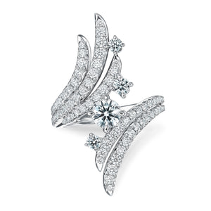 UU2785 Vela Bypass Cocktail Ring