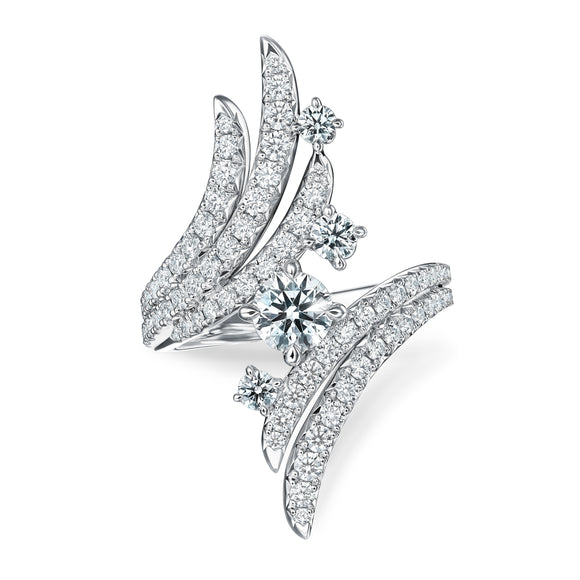 UU2785 Vela Bypass Cocktail Ring