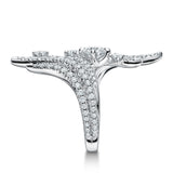UU2785 Vela Bypass Cocktail Ring