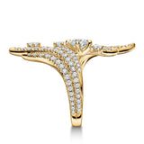 UU2785 Vela Bypass Cocktail Ring