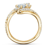 UU2785 Vela Bypass Cocktail Ring