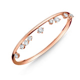 UU2792 Barre Floating Diamond Pavé Bangle