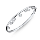 UU2792 Barre Floating Diamond Pavé Bangle