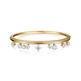 UU2792 Barre Floating Diamond Pavé Bangle