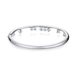 UU2834 Barre Floating Diamond Bangle