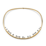 UU2880 Barre Floating Diamond Choker