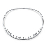 UU2880 Barre Floating Diamond Choker