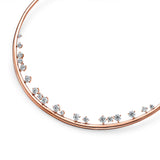 UU2880 Barre Floating Diamond Choker