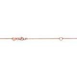 UU2920  VELA French Cut Pavé Diamond Floating Pendant Necklace