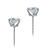 UU2925  VELA Solitaire Stud Earrings