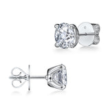 UU2925  VELA Solitaire Stud Earrings