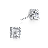 UU2925  VELA Solitaire Stud Earrings