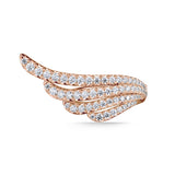 UU2927 VELA French Cut Pavé Cocktail Ring