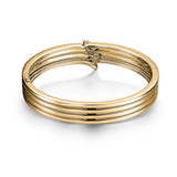 UU2966 VELA French Cut Pavé Diamond Bangle