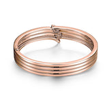 UU2966 VELA French Cut Pavé Diamond Bangle