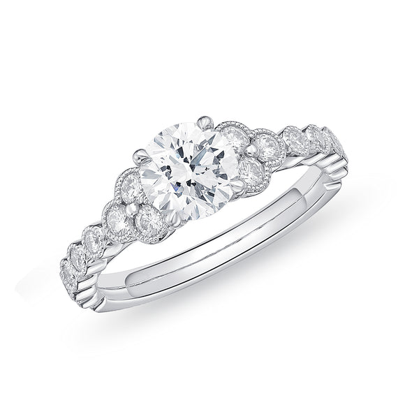 BRBU*02_00 Bubbles Engagement Ring