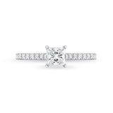QRCS*14_00 Classics Diamond Engagement Semi-Mount Ring