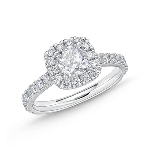BRHA*03_00 Halo Engagement Ring