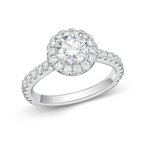 BRHA*07_00 Halo Engagement Ring