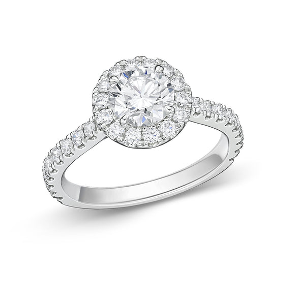 BRHA*07_00 Halo Engagement Ring
