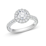 BRHA*07_00 Halo Engagement Ring