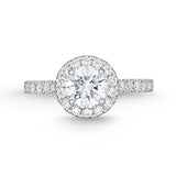 BRHA*07_00 Halo Engagement Ring
