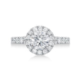 BRHA*10_00 Halo Engagement Ring