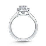 BRHA*12_00 Halo Engagement Ring