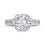 BRHA*02_00 Halo Engagement Ring