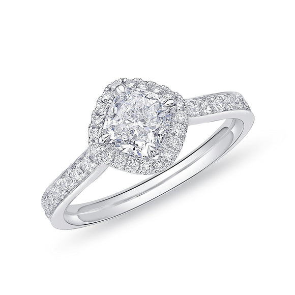 BRHA*05_00 Halo Engagement Ring