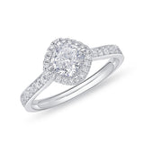 BRHA*05_00 Halo Engagement Ring