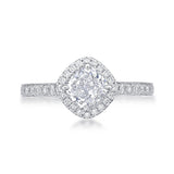 BRHA*05_00 Halo Engagement Ring