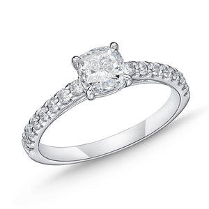 QROD*10_00 Odessa Diamond Engagement Semi-Mount Ring
