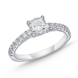 QROD*10_00 Odessa Diamond Engagement Semi-Mount Ring