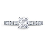 QROD*10_00 Odessa Diamond Engagement Semi-Mount Ring