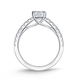 QROD*10_00 Odessa Diamond Engagement Semi-Mount Ring